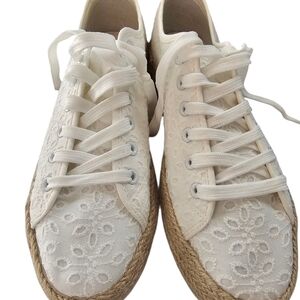 Serra Cream Lace Women's Sneakers